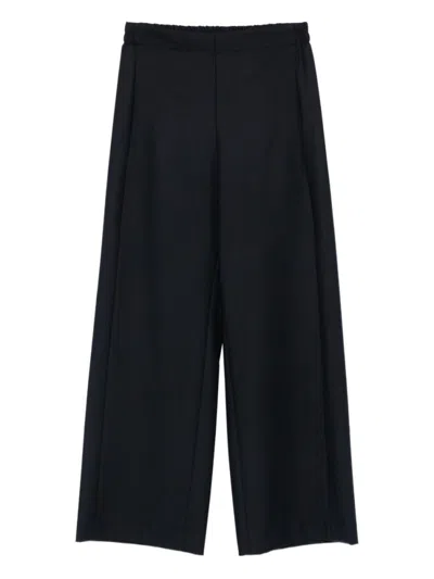VIA MASINI 80 BLUE WOOL TROUSER