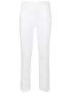 Via Masini 80 Cotton Trousers In White