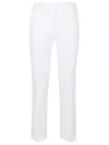 Via Masini 80 Cotton Trousers In White