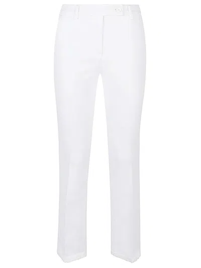VIA MASINI 80 VIA MASINI 80 COTTON STRAIGH-LEG TROUSERS