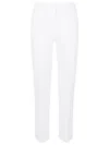 Via Masini 80 Linen Blend Trousers In White