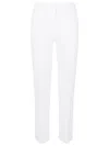 Via Masini 80 Linen Blend Trousers In White
