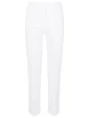 Via Masini 80 Cotton Trousers In White