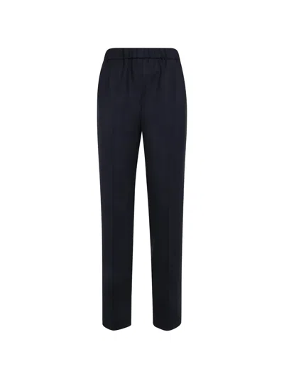 Via Masini 80 Elasticated-waist Trousers In Black