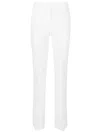 Via Masini 80 Cotton Trousers In White