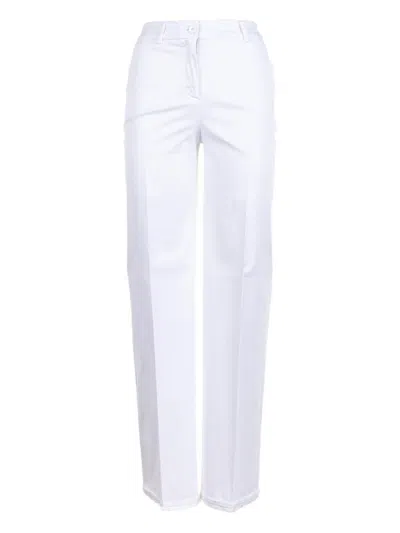 VIA MASINI 80 FRAYED-HEM TROUSERS