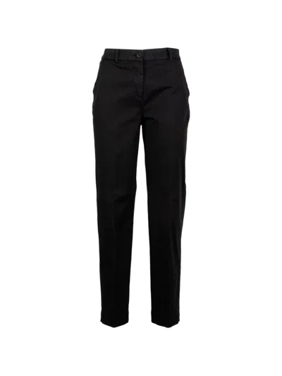 Via Masini 80 Slim Fit Trousers In Black