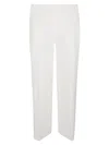 Via Masini 80 Straight Leg Linen Blend Trousers