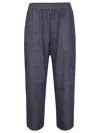 Via Masini 80 Trousers Clear Blue In Blue