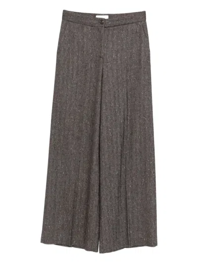 Via Masini 80 Trousers Brown