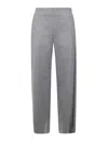 Via Masini 80 Trousers In Gray