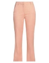 Via Masini 80 Woman Jeans Salmon Pink Size 6 Cotton, Elastane