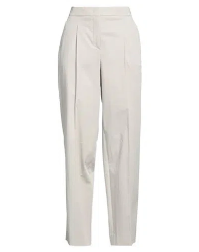 Via Masini 80 Woman Pants Beige Size 4 Cotton, Elastane