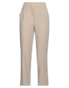 Via Masini 80 Woman Pants Beige Size 2 Polyester, Elastane