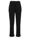 Via Masini 80 Woman Pants Black Size 4 Viscose, Polyamide, Elastane