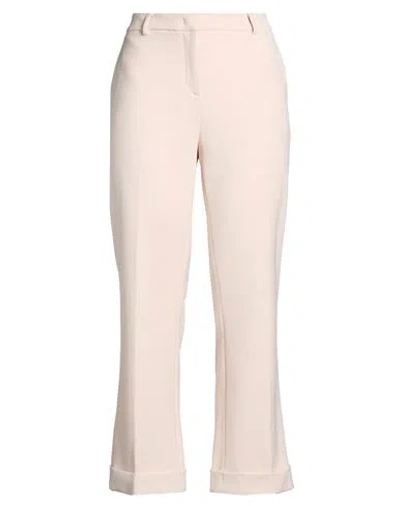 Via Masini 80 Woman Pants Blush Size 12 Polyester, Virgin Wool, Elastane In Pink
