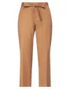 Via Masini 80 Pants In Brown