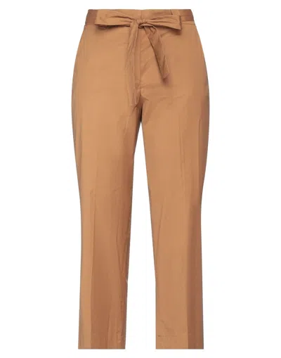 Via Masini 80 Pants In Brown