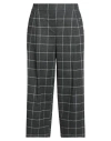 Via Masini 80 Woman Pants Charcoal Size 10 Polyester, Viscose, Elastane In Gray