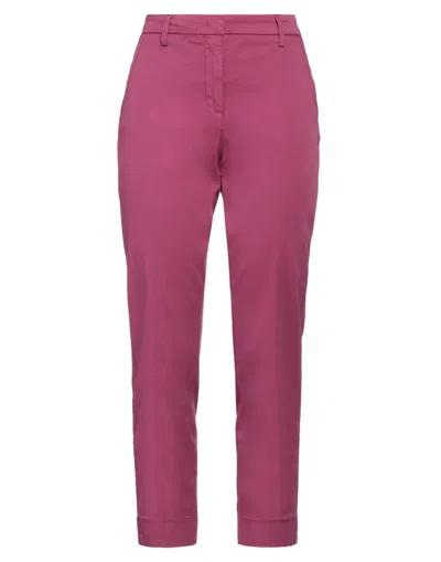 Via Masini 80 Pants In Red