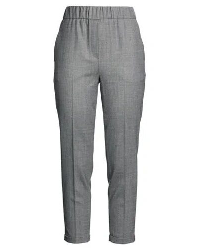 Via Masini 80 Woman Pants Grey Size 4 Polyester, Virgin Wool, Elastane