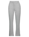 Via Masini 80 Woman Pants Grey Size 8 Viscose, Polyamide, Elastane In Grey