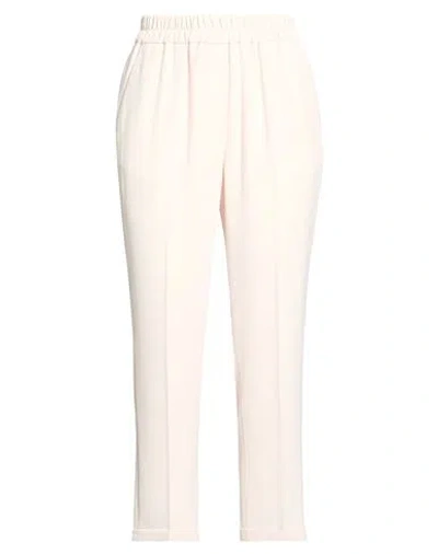 Via Masini 80 Woman Pants Light Pink Size 2 Polyester, Eco Polyester