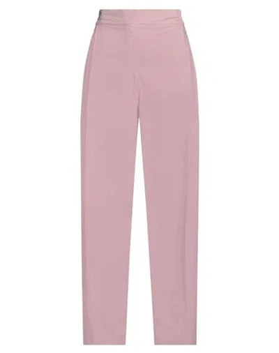 Via Masini 80 Woman Pants Pink Size 8 Cotton