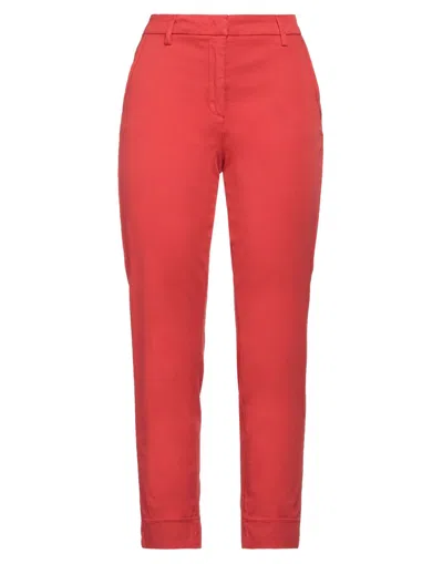 Via Masini 80 Pants In Red