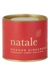 Via Mercato Natale Orange Gingersnap Candle In Multi