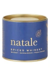 Via Mercato Natale Spiced Whiskey Candle In Blue