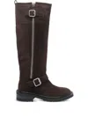 Via Roma 15 50mm Buckled Zip-fastening Biker Boots