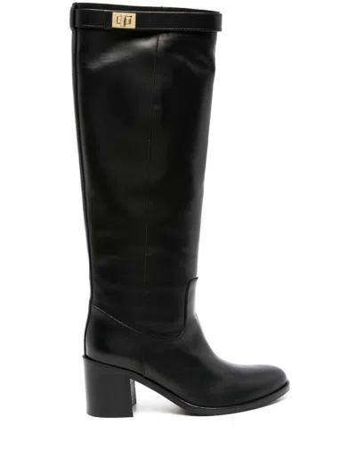 Via Roma 15 60mm Knee-length Boots In Black