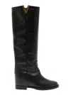 Via Roma 15 Slip-on Boots In Black