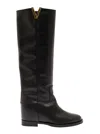 Via Roma 15 Slip-on Boots In Black