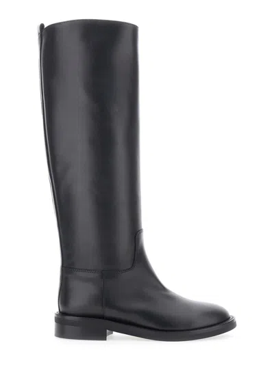Via Roma 15 Black Slip-on Boots