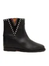 Via Roma 15 Boots With Studs In Black