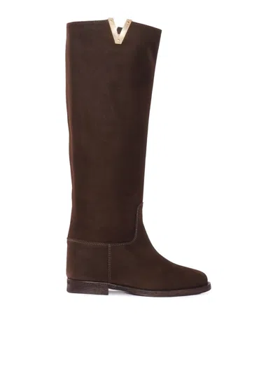 Via Roma 15 Boot In Brown