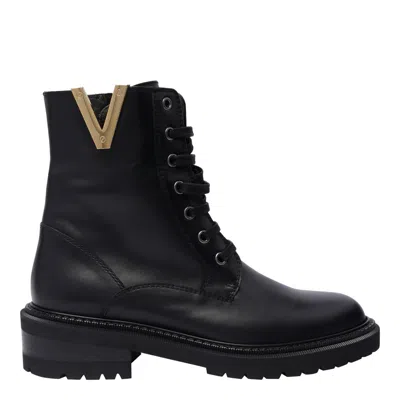Via Roma 15 Booties In Black