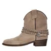 Shop Via Roma 15 Boots Beige In Beige Chiari E Naturali