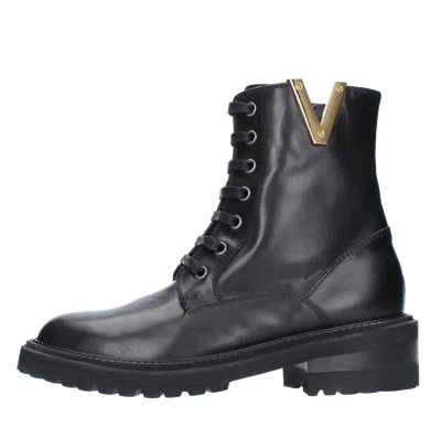 Via Roma 15 Boots In Black