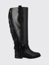 Via Roma 15 Boots  Woman Color Black In Black