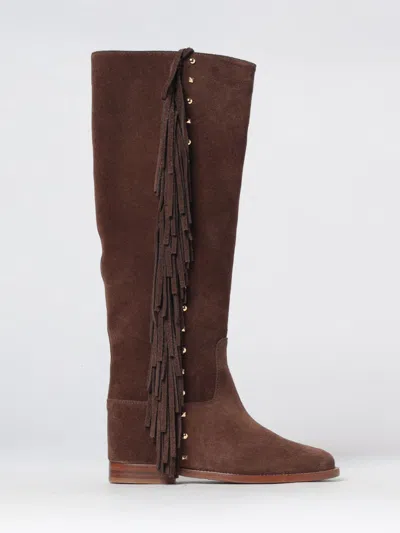 Via Roma 15 Boots Woman Color Brown