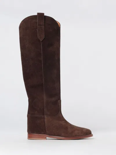 Via Roma 15 Boots Woman Color Brown