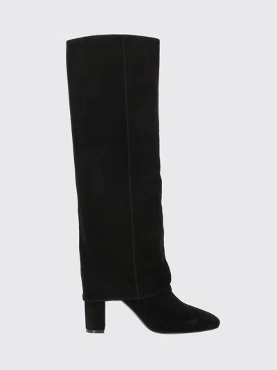 Via Roma 15 Block-heel Knee-high Boots In Black