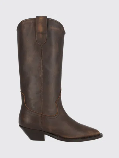 Via Roma 15 Boots Woman Color Brown In Multi