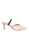 Via Roma 15 Pink Slingback With Strap In Pink