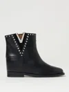 Via Roma 15 Logo-plaque Leather Boots