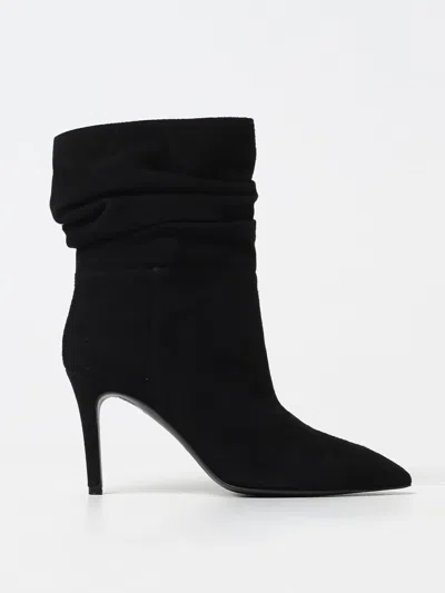 VIA ROMA 15 FLAT ANKLE BOOTS VIA ROMA 15 WOMAN COLOR BLACK,G03431002