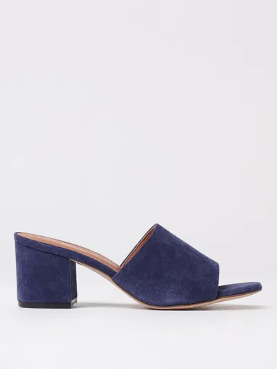 Via Roma 15 Flat Sandals  Woman Color Blue